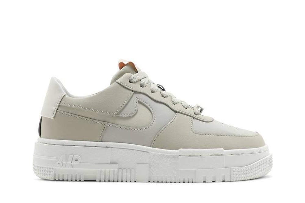 Кроссовки Nike Air Force 1 Low Pixel "Light Stone" (Женская размерная сетка)