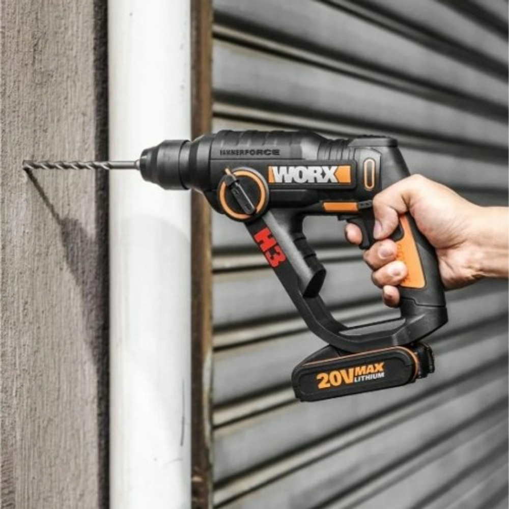 Перфоратор аккумуляторный Worx WX390.9 H3 без АКБ и ЗУ WX390.9