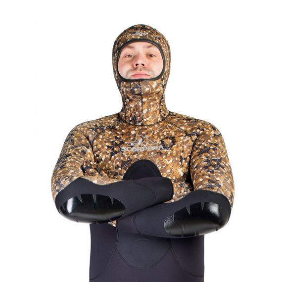 Гидрокостюм Scorpena C3 - 7 мм BROWN Camo