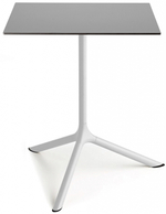 Стол ламинированный обеденный складной Scab Design Tripe Maxi Folding, белый, светло-серый