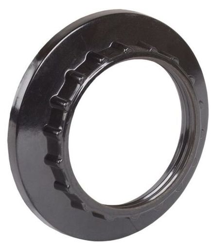 Кольцо к патрону E27 бакелит черн. IEK EKP10-02-02-K02