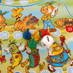 Игра настольная ходилка "Приключение Чиполлино" европодвес (Т-Ц)