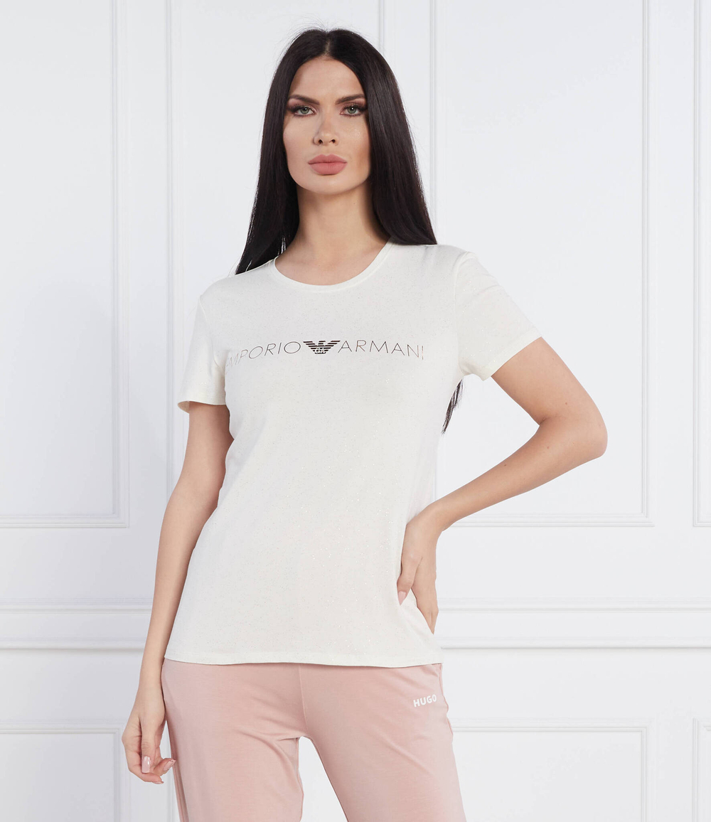 вверх от пижамы Emporio Armani - кремовый(164272 2F225)