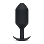 Черная анальная пробка для ношения 18см b-Vibe Snug Plug 7 BV-045-BLK