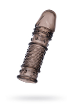 Насадка ToyFa XLover черная прозрачная 13,5 см