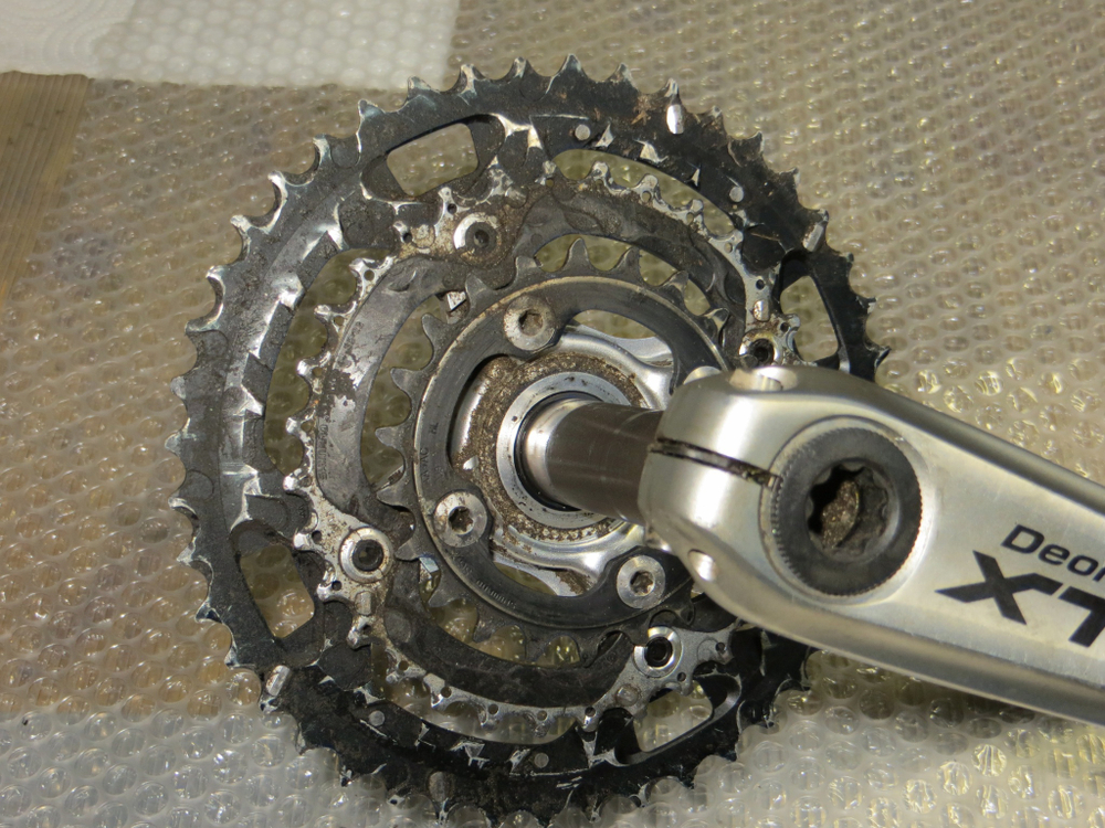 Система Shimano XT FC-770 б/у.