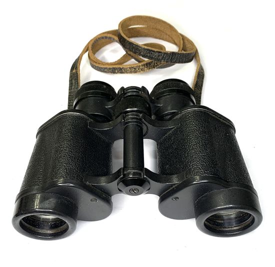 Бинокль военный полевой БПЦ5 8х30, СССР 1981 г. Без ремней, в комплекте кожаный кофр