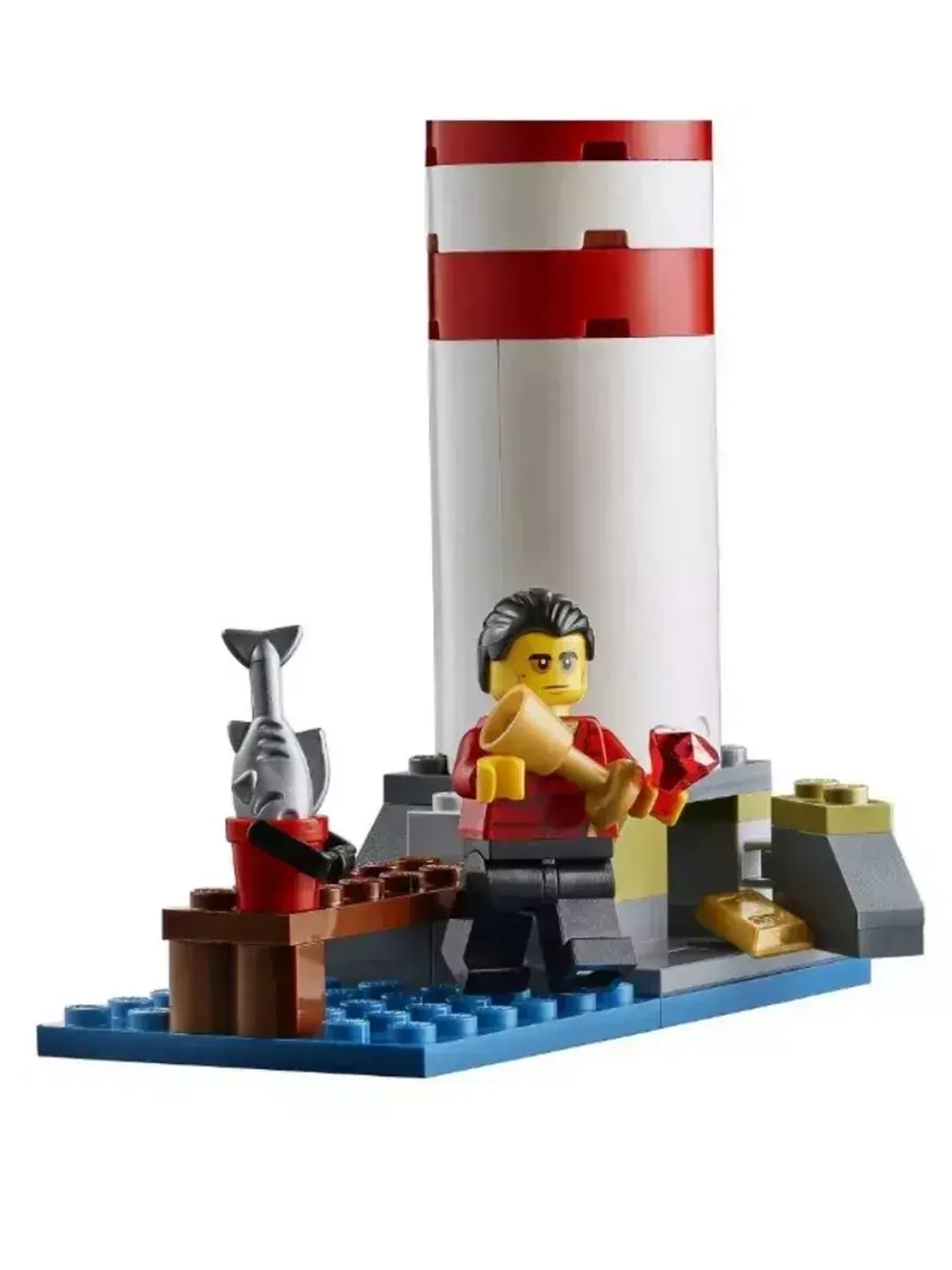 Конструктор Сити Морская полиция 197 деталей