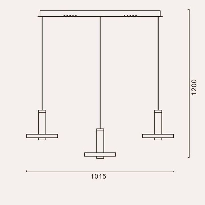 Подвесной светодиодный светильник Romatti Cullinan Capellu PD11135W