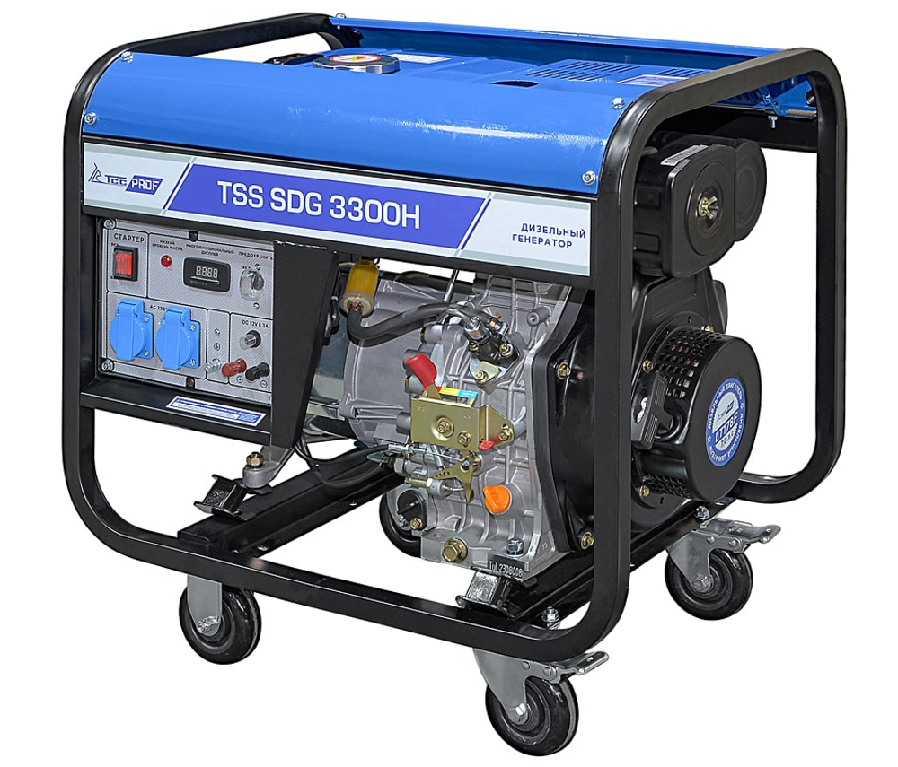 Дизель генератор 3 кВт TSS SDG 3300H