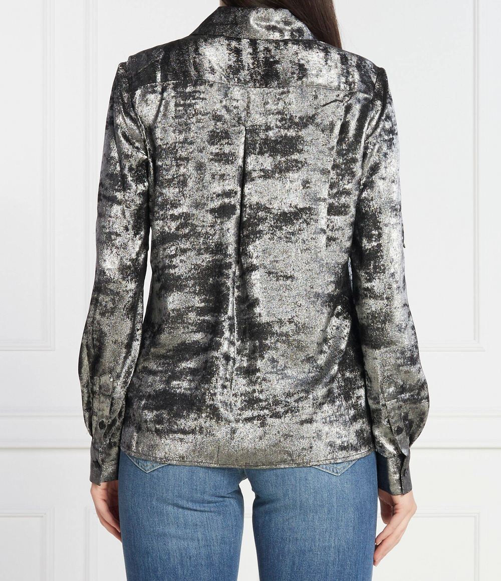 Рубашка GUESS - серебряный(W3BH63 WFQA0)