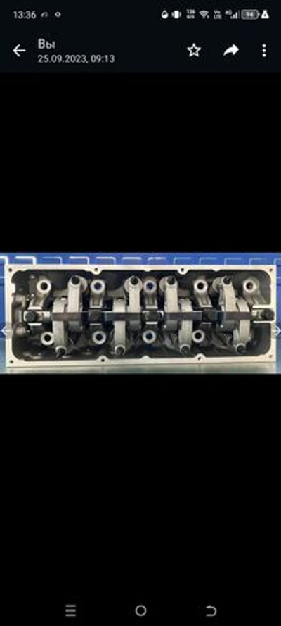 ГБЦ Renault k7m в сборе с распредвалом,клапанами новый товар