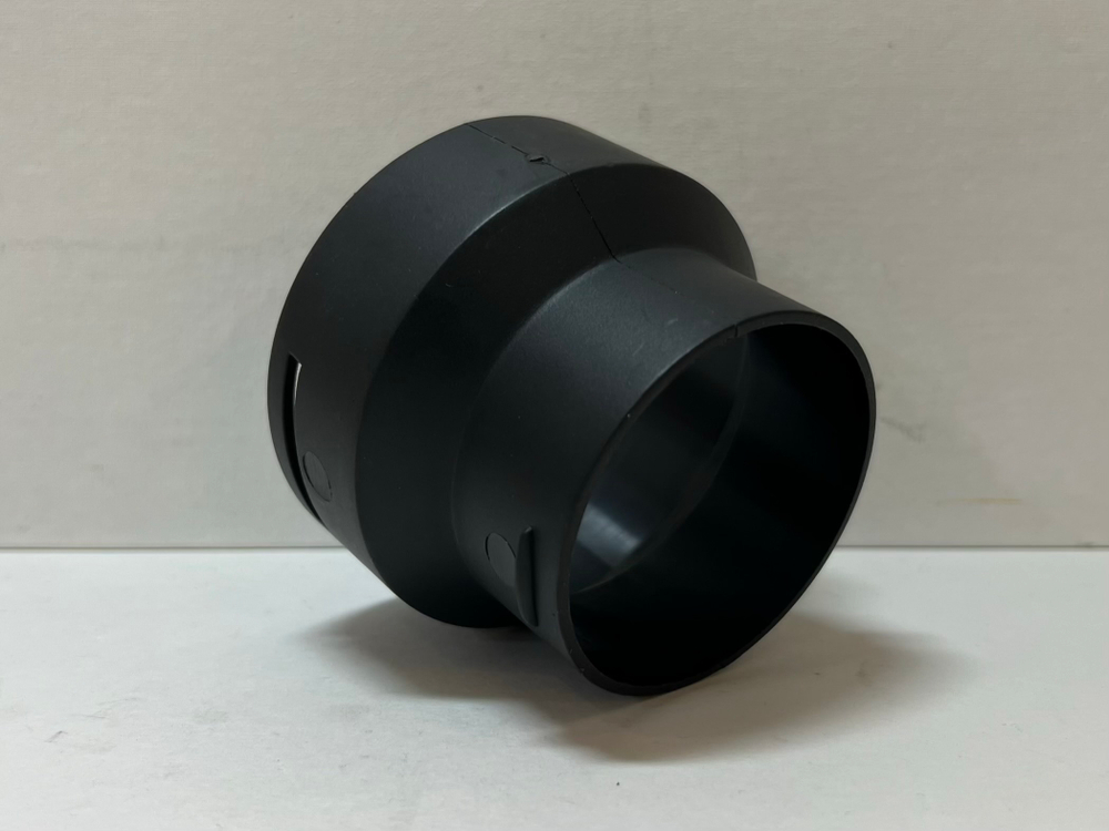 75 - 60 мм / Переходник, патрубок (с 75 на 60) переходной, для воздуховодов D 75/60 мм, крепление 75 мм (1 шт.)