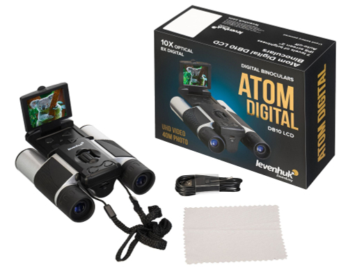 Бинокль цифровой Levenhuk Atom Digital DB10 LCD 10x25