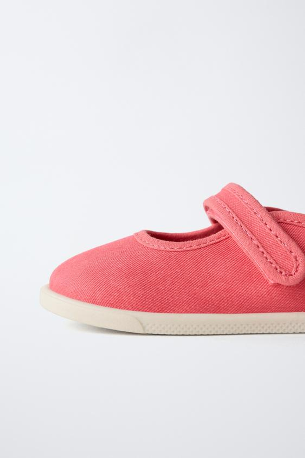 ZARA ХЛОПКОВЫЕ МЕРИ ДЖЕЙН BAREFOOT, ЦВЕТ ФУКСИИ