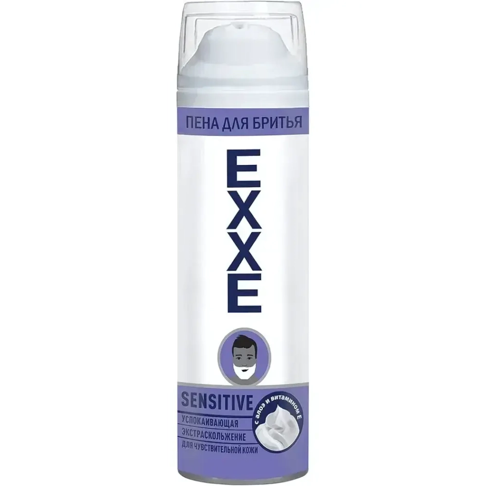 Пена для бритья EXXE SENSETIVE (Для чувствительной кожи) 200 мл.