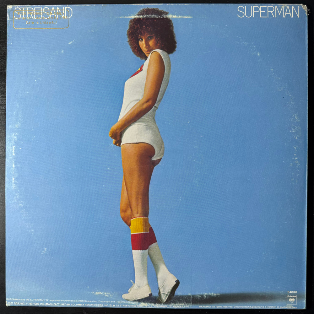 Barbra Streisand ‎– Streisand Superman (США 1977г.)