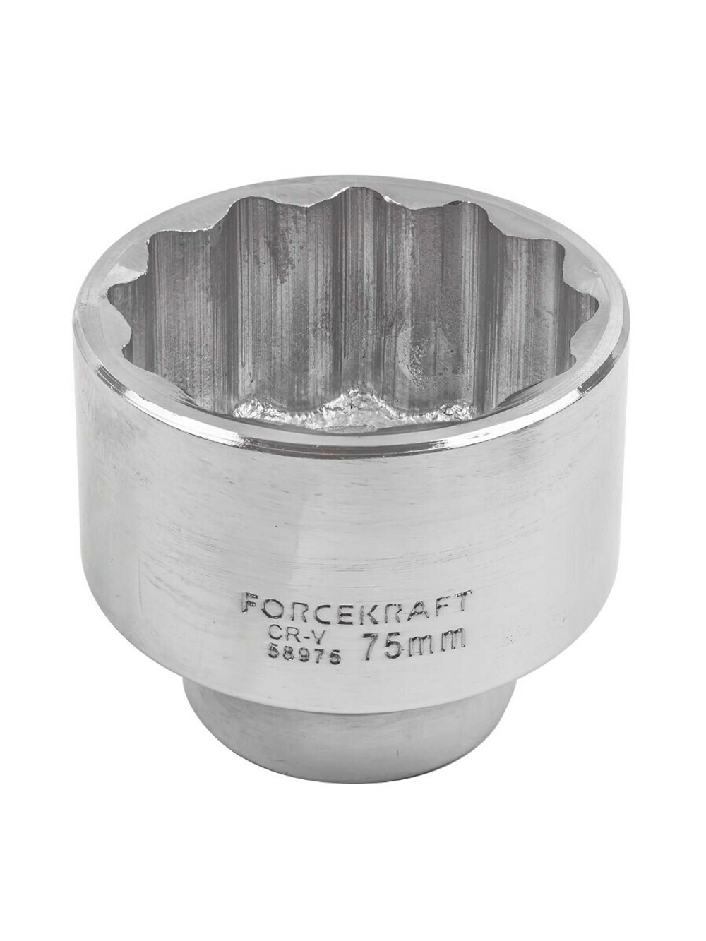 Головка 75мм 1''12гр. FORCEKRAFT FK-58975