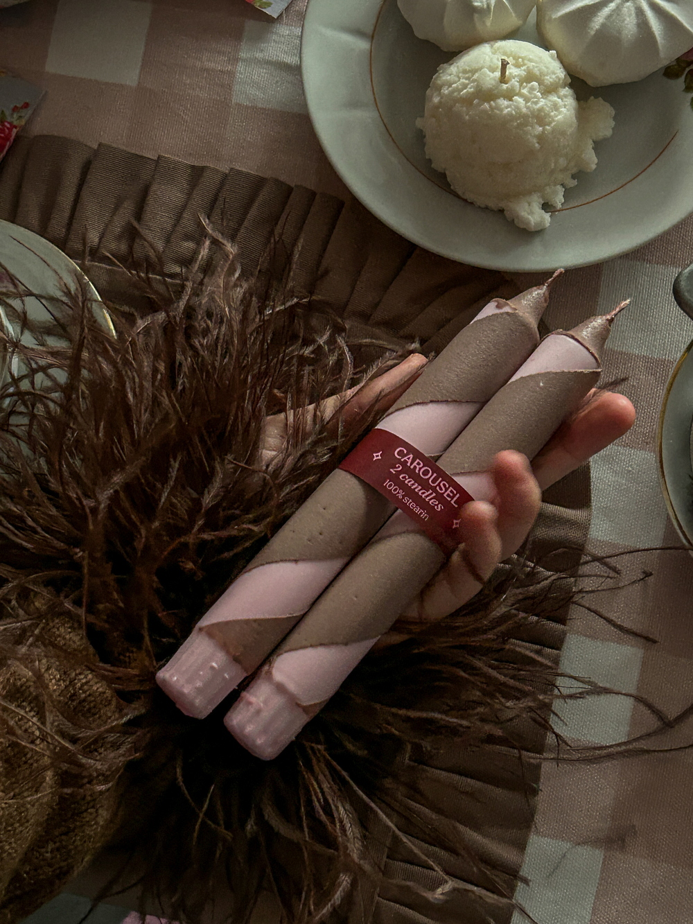 Набор из двух свечей Carousel