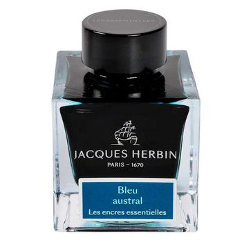 Чернила во флаконе Herbin Prestige 50 мл Bleu austral бирюзовые (13116JT)