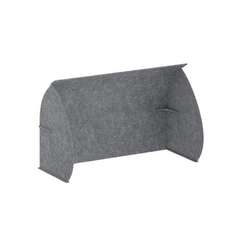 AcustiX Кабина настольная скругленная на стол L600 VE.KB2-138.6 Морская Галька 1380*600*1000