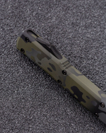 Автоматический складной нож SteelBro Ultratech S/E Standart Black CAMO VG-10 121-1BСS (черный-камуфляж)