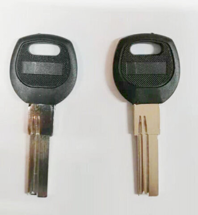 Заготовка вертикального ключа 13631 BAO 26mm -2DP РУЧ ПЛАСТИК 2ПАЗ. ПОД БРОНЬ