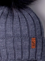 Шапка зимняя для мальчика на завязках и снуд