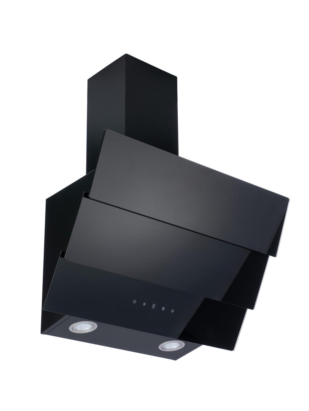 Кухонная вытяжка MACBI MTG 60 TL 1100 м3/ч Черное стекло 3 каскад
