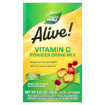 Nature's Way, Alive!, фруктовый источник витамина C, 120 г (4,23 унции)