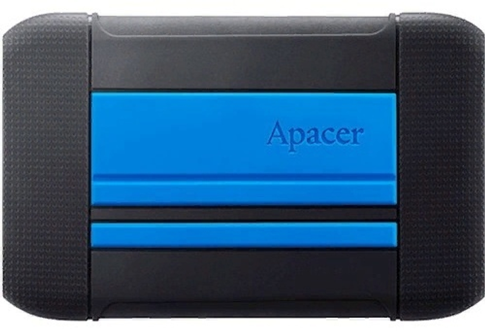 ВНЕШНИЙ ЖЕСТКИЙ ДИСК, APACER, AC633, AP1TBAC633U-1, 1TB, 2.5", USB 3.1, СИНИЙ