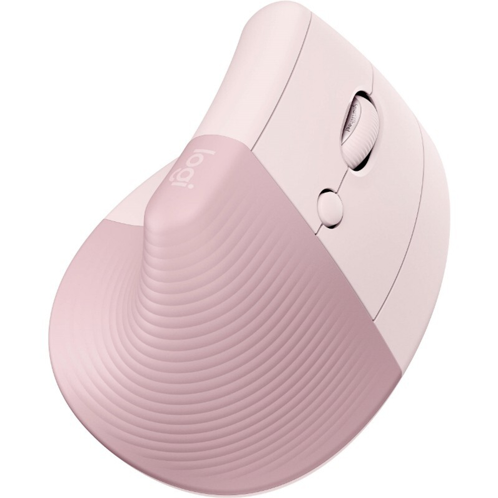 Мышь Logitech Lift Vertical Ergonomic, Wireless 2.4 GHz, Bluetooth, Rose