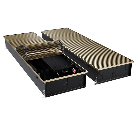 Конвектор внутрипольный Royal Thermo ATRIUM TURBO-150/400/3000-DG-U-AU