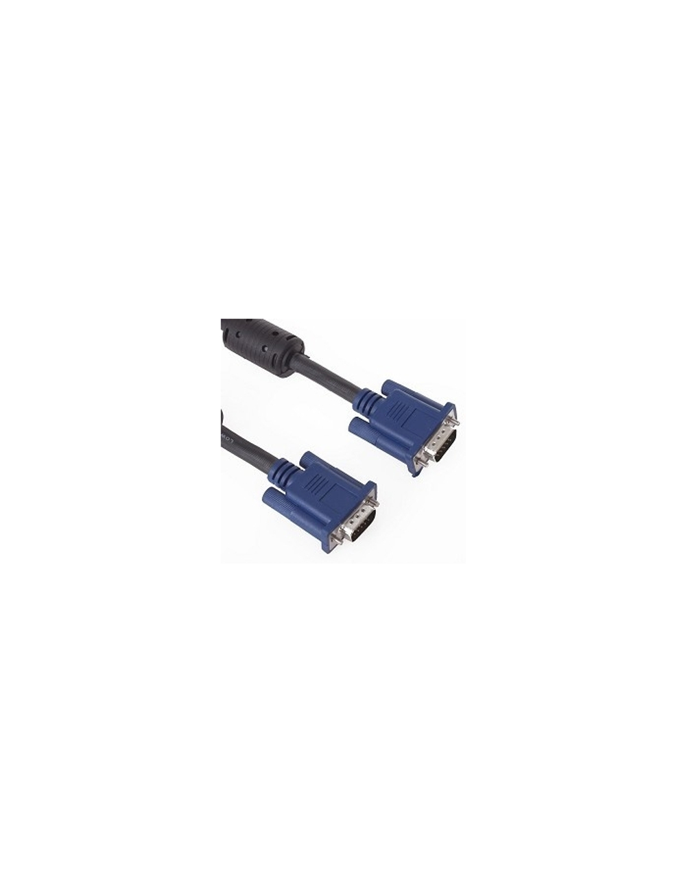VCOM VVG6448-15M(C) Кабель монитор-SVGA card (15M-15M) 15м 2 фильтра  [6937510840564]