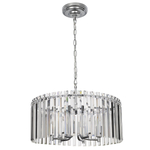 Citilux Джейн CL306161 Хрустальная подвесная люстра Хром