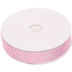 Лента для декорирования «Блеск» 1,2 см, 2,7 м, Розовый