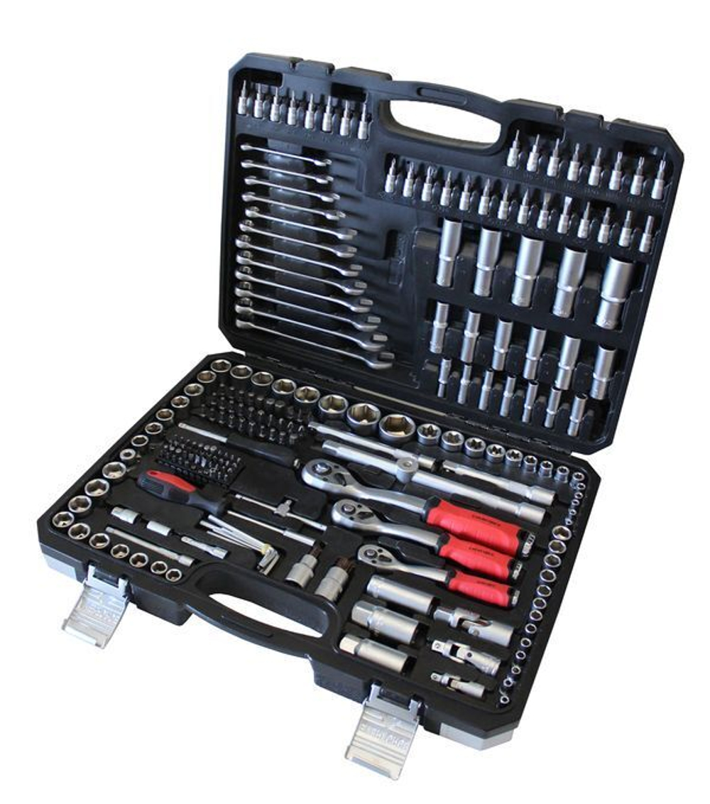 Набор инструментов 216пр 1/2''3/8” 1/4''(6 гр)(4-32мм) EVERFORCE EF-1050