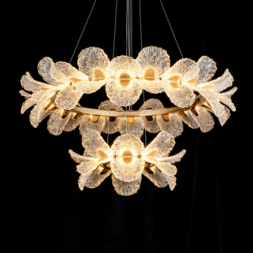 Подвесная светодиодная люстра Modelight MDL.89092.1000.500HC GD
