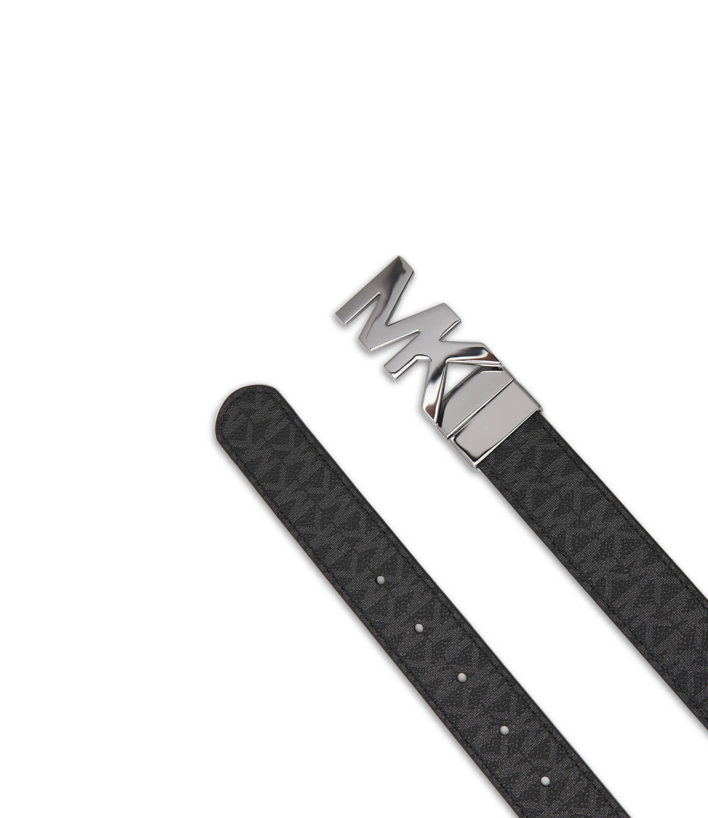 двусторонний кожаный ремень Michael Kors - черный(39H9LBLY1U)