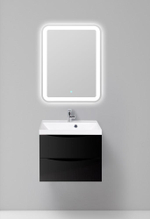 Тумба подвесная с раковиной BelBagno MARINO-600-2C-SO-NL-P