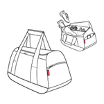 Сумка дорожная activitybag dark ruby