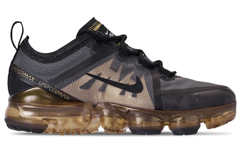 Кроссовки Nike Vapormax 2019 Black Metallic Gold