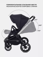 Коляска детская MOWBaby "ZOOM"PU (3в1) RA087