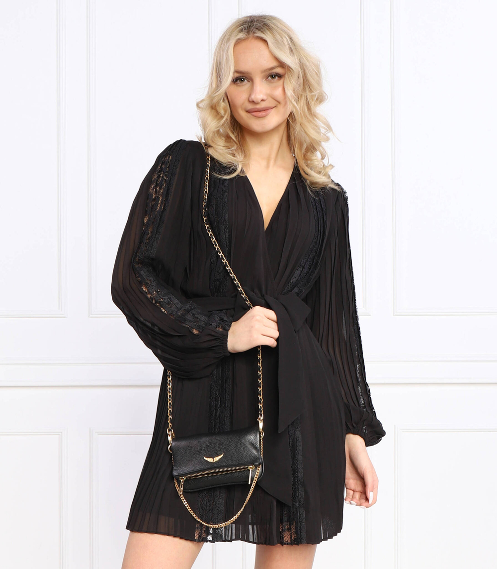 Кожаная сумка-мессенджер Zadig&Voltaire - черный(LWBA00005)