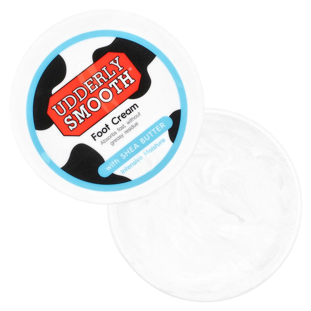 Udderly Smooth, Крем для ног с маслом ши, 227 г (8 унций)
