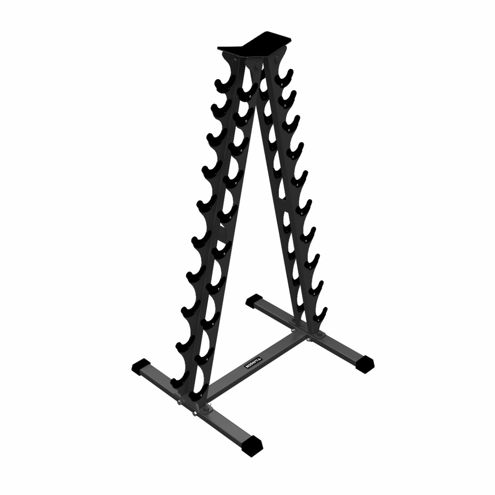 A2067 Подставка под гантельный ряд (на 10 пар, 1-10 кг) ТАНГЕН