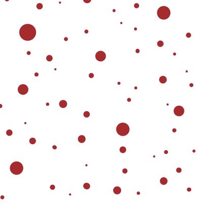 Красный горох на белом