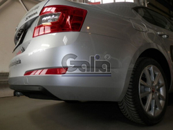 Фаркоп оцинкованный Galia S105C для Skoda Octavia седан/универсал 2013-(паспорт и сертификат в комплекте)(без электрики)