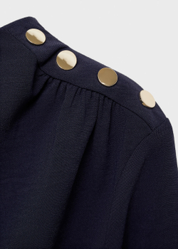 Асимметричное платье со сборками