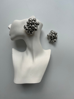 Серьги BALL SILVER
